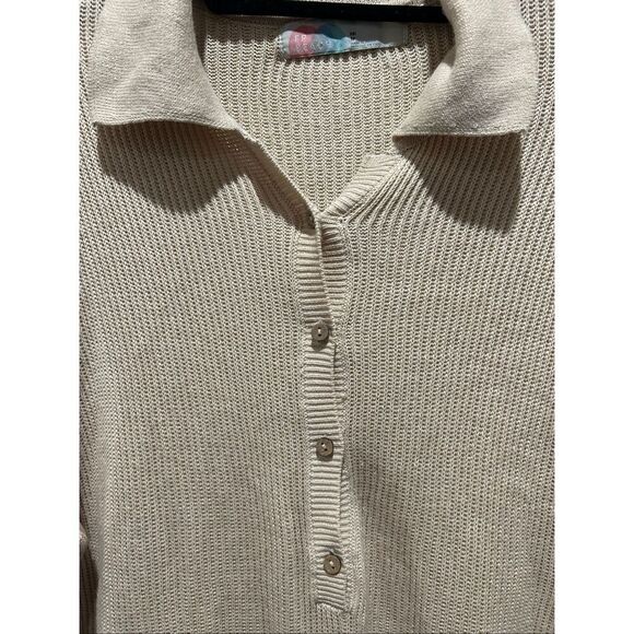 Free People Beach Picnic Sweater Romper Knit  Jumpsuit - Picture 6 of 12